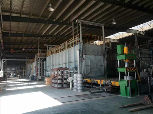 燃气式连续时效淬火固溶生产线
